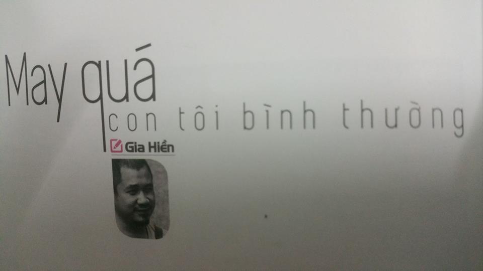 May quá con tôi bình thường